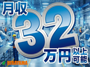 車部品のライン補助/2交代/月収32万円～